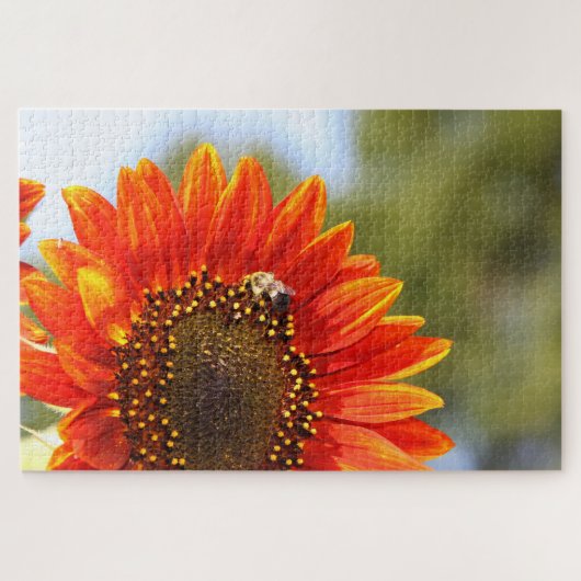 ひまわり愛1 ジグソーパズル (横)