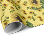ひまわり愛 ラッピングペーパー (ロールコーナー)