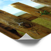 ひまわり感動的ポスター ポスター (角)