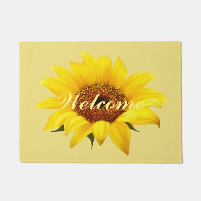 ひまわり戸マット ドアマット (正面)