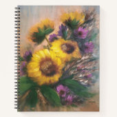 ひまわり手帳ジャーナルレシピ ノートブック (正面)