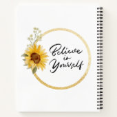ひまわり手帳 ノートブック (裏面)