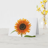 ひまわり折りグリーティングカード カード (黄色い花)