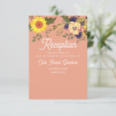 ひまわり披露宴 エンクロージャーカード (スタンド正面)