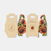 ひまわり披露宴 フェイバーボックス (折り畳みなし)