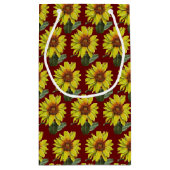 ひまわり抱き枕 スモールペーパーバッグ (裏面)