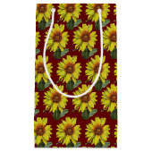 ひまわり抱き枕 スモールペーパーバッグ (正面)