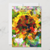 ひまわり招待状 (正面)