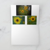 ひまわり挨拶 カード (内部)