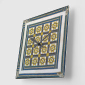 ひまわり掛け スクエア壁時計 (傾斜)