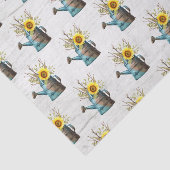 ひまわり散水缶&素朴ウッドファーム結婚ズ 薄葉紙 (詳細)