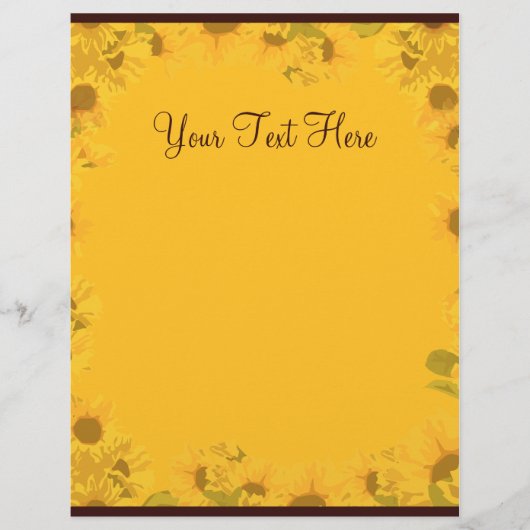 ひまわり文字紙 (正面)