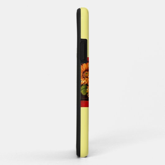 ひまわり文字 Case-Mate iPhoneケース (裏面/右)