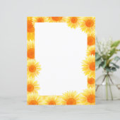 ひまわり文房具紙 (スタンド正面)