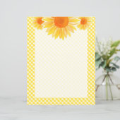 ひまわり文房具紙 (スタンド正面)