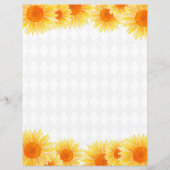 ひまわり文房具紙 (正面)