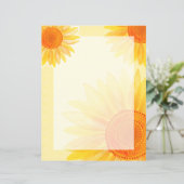 ひまわり文房具紙 (スタンド正面)