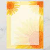 ひまわり文房具紙 (正面)
