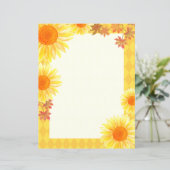 ひまわり文房具紙 (スタンド正面)