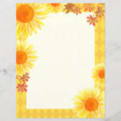 ひまわり文房具紙 (正面)