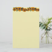 ひまわり文房具 便箋 (スタンド正面)