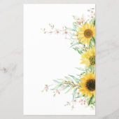 ひまわり新郎が言うブライダルシャワーゲームカード チラシ (裏面)