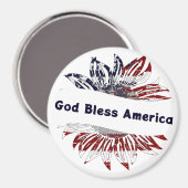 ひまわり旗カスタム文字 マグネット (正面/裏面)