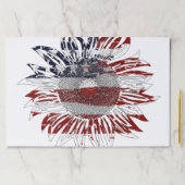 ひまわり旗紙ランチョンマット ペーパーパッド (インサイチュ)