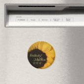 ひまわり日付磁石を保存 マグネット (インサイチュ (食洗機))