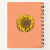 ひまわり日 ノートブック (裏面)