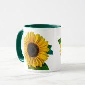 ひまわり明るい マグカップ (正面左)