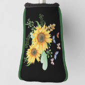 ひまわり春ゴルフヘッドカバー ゴルフヘッドカバー (回転90)