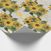 ひまわり春 ラッピングペーパー (角)