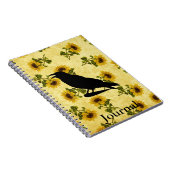 ひまわり時のカラス ノートブック (右側)