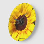 ひまわり時計 ラージ壁時計 (傾斜)
