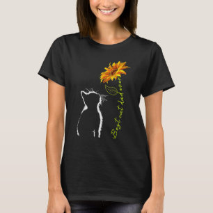 ひまわり最高の猫パパ今まで可愛い猫のお父さんデイ7 Tシャツ