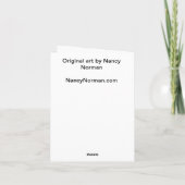 ひまわり月 カード (裏面)