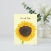 ひまわり有難いはがき ポストカード (スタンド正面)