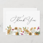 ひまわり有難いノートカード ノートカード (正面/裏面)