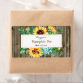 ひまわり木ベーキングラベル ラベル (インサイチュ)