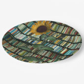ひまわり本紙プレート ペーパープレート (アングル)