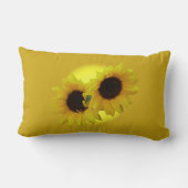 ひまわり枕サニーヒマワリピロー&デコール ランバークッション (裏面)