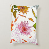 ひまわり枕 アクセントクッション (裏面(縦))