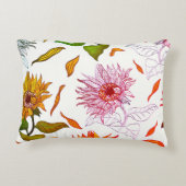 ひまわり枕 アクセントクッション (裏面)