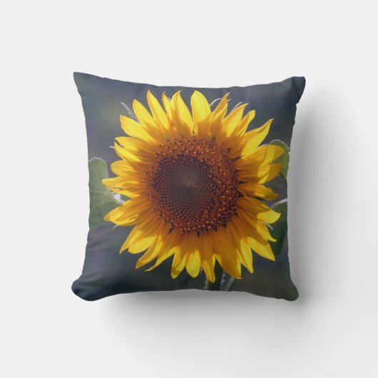 ひまわり枕 クッション (正面)
