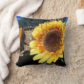 ひまわり枕 クッション (ブランケット)