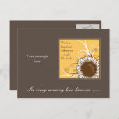 ひまわり枠の共感表 ポストカード (正面/裏面)