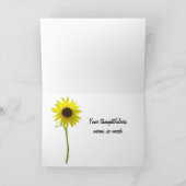 ひまわり枠サンキューカード サンキューカード (内部)