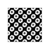 ひまわり柄プリントゴム印 ラバースタンプ (インプリント)