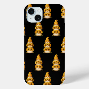 ひまわり格言黄金の下に隠されたスマイル iPhone 15 MINIケース
